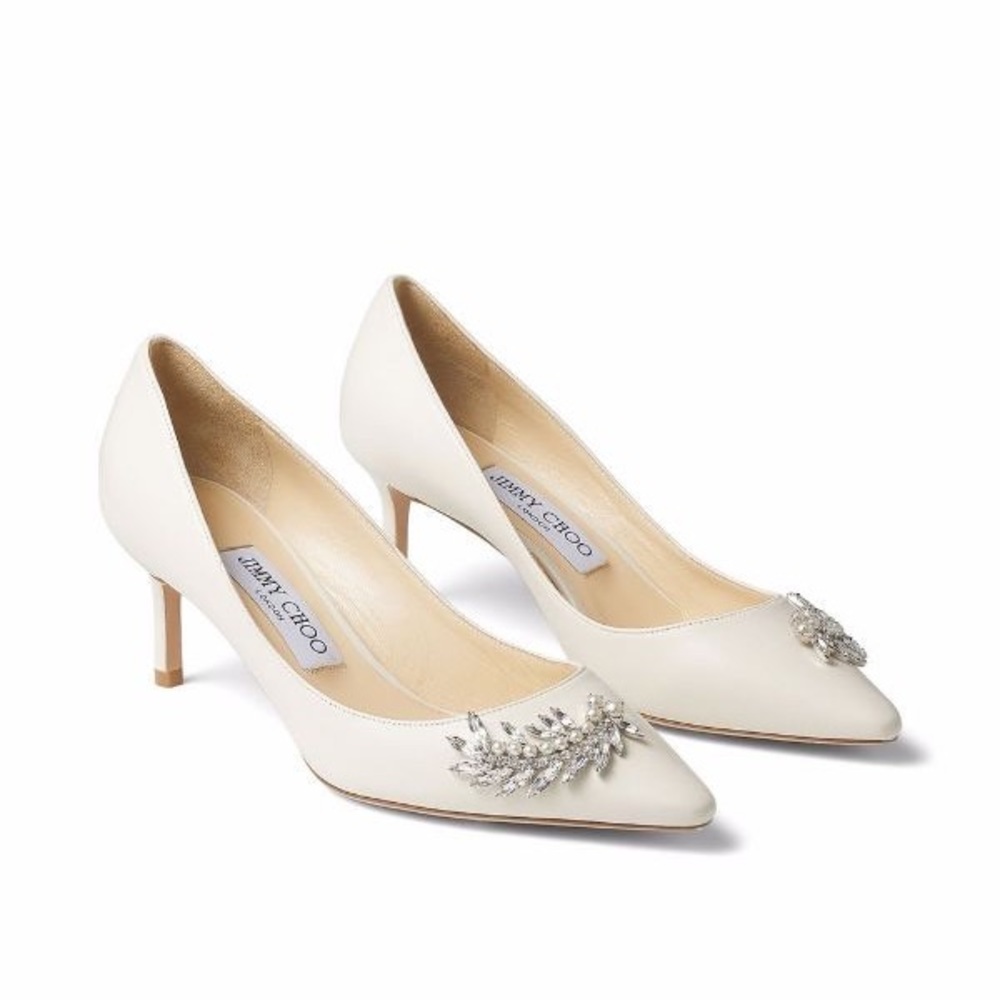 $1680 Jimmy Choo
Romy 60 crystal-embellished pumps size 40 - Picture 3 of 10